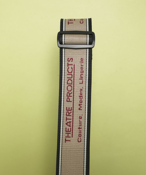 THEATRE PRODUCTS(シアタープロダクツ)の「【THEATRE PRODUCTS(シアタープロダクツ)】《STUDIOUS別注》ジャガードテープサコッシュバッグ(ショルダーバッグ・レディース・ベージュ/ブラック・FREE)」の11枚目の写真