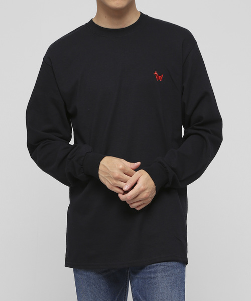 VANQUISH(ヴァンキッシュ)の「Shibuya crossing クルーネックロンT *(Tシャツ/カットソー・メンズ・ホワイト/ブラック/パープル/ピンク・M/L/XL)」の8枚目の写真