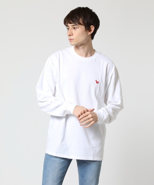 VANQUISH(ヴァンキッシュ)の「Shibuya crossing クルーネックロンT *(Tシャツ/カットソー・メンズ・ホワイト/ブラック/パープル/ピンク・M/L/XL)」の22枚目の写真
