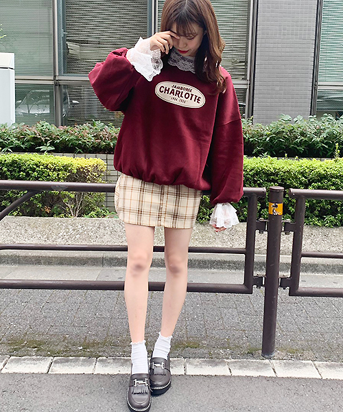 apres jour（アプレジュール）の「サークルロゴスウェット【ZOZOTOWN限定アイテム】（スウェット・レディース・ブラック/ベージュ/ボルドー・フリー）」の20枚目の写真