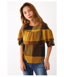 RODEO CROWNS WIDE BOWL�i���f�I�N���E���Y���C�h�{�E���j�́u�`�F�b�N �t���� �g�b�v�X�i���̑��g�b�v�X�j�v