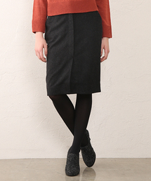 mystic | ウール混タイトスカート(スカート)