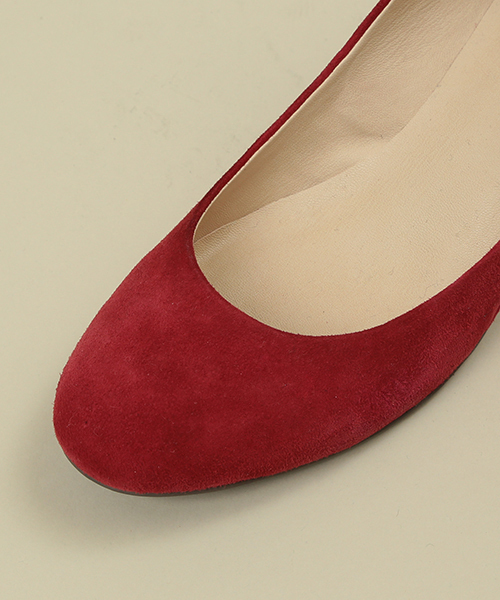 ROSE BUD（ローズバッド）の「(ALL BLACK)スエード ウエッジ パンプス（パンプス・レディース・ブラック/グリーン/ピンク・35/39/36/38/37）」の5枚目の写真