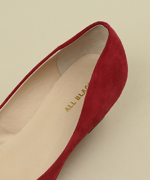 ROSE BUD（ローズバッド）の「(ALL BLACK)スエード ウエッジ パンプス（パンプス・レディース・ブラック/グリーン/ピンク・35/39/36/38/37）」の9枚目の写真