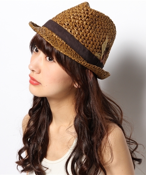 Another Edition（アナザーエディション）の「AE RBN FT HAT ◆（ハット・レディース・ナチュラル/ブラウン・フリー）」の3枚目の写真