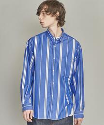 BEAUTY&YOUTH UNITED ARROWS | BY ブルーストライプ ワイドフォルム シャツ(シャツ/ブラウス)