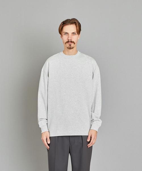Steven Alan（スティーブンアラン）の「＜Steven Alan＞ LIGHT HI-DENS CREW NECK TEE-BOLD/カットソー（Tシャツ/カットソー・メンズ・ダークブラウン/ホワイト/ライトグレー/クリーム・LARGE/SMALL/MEDIUM/X-LARGE）」の12枚目の写真