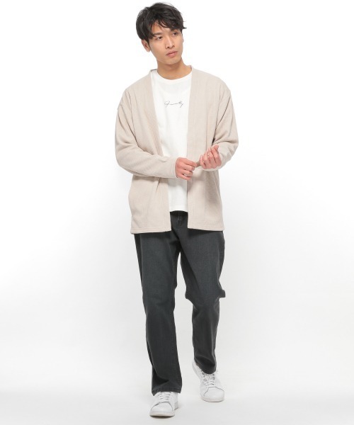 LAKOLE（ラコレ）の「ストレッチストレートデニムパンツ / LAKOLE（デニムパンツ・メンズ・グレー/ネイビー/ブラック/サックスブルー・SMALL/MEDIUM/LARGE）」の8枚目の写真