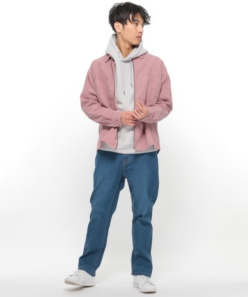 LAKOLE（ラコレ）の「ストレッチストレートデニムパンツ / LAKOLE（デニムパンツ・メンズ・グレー/ネイビー/ブラック/サックスブルー・SMALL/MEDIUM/LARGE）」の11枚目の写真