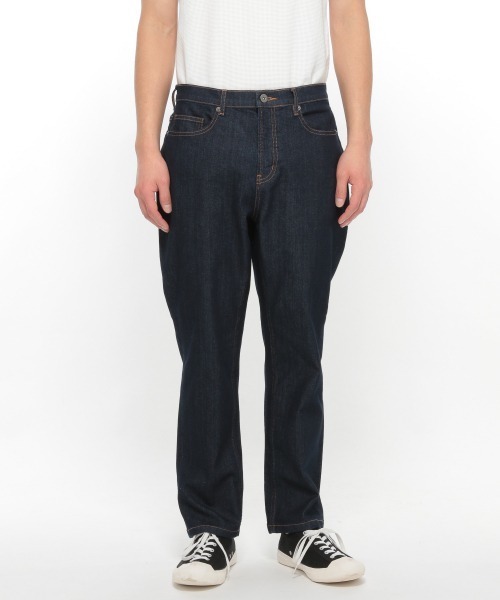 LAKOLE（ラコレ）の「ストレッチストレートデニムパンツ / LAKOLE（デニムパンツ・メンズ・グレー/ネイビー/ブラック/サックスブルー・SMALL/MEDIUM/LARGE）」の14枚目の写真