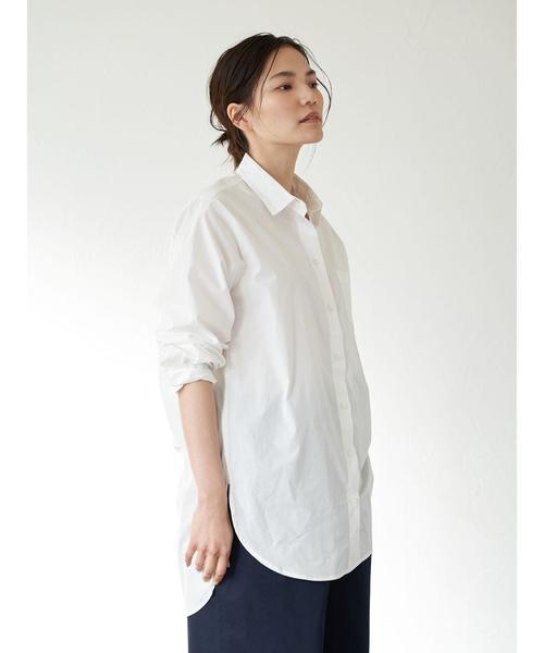 AMERICAN HOLIC(アメリカンホリック)の「前後差シャツチュニック *(シャツ/ブラウス・レディース・オフホワイト/ブルー系その他4/その他5/ストライプ・M/L)」の21枚目の写真