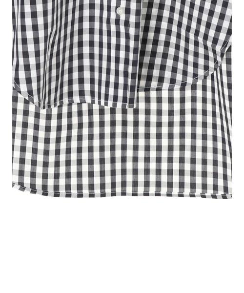 AMERICAN HOLIC(アメリカンホリック)の「前後差シャツチュニック *(シャツ/ブラウス・レディース・オフホワイト/ブルー系その他4/その他5/ストライプ・M/L)」の14枚目の写真