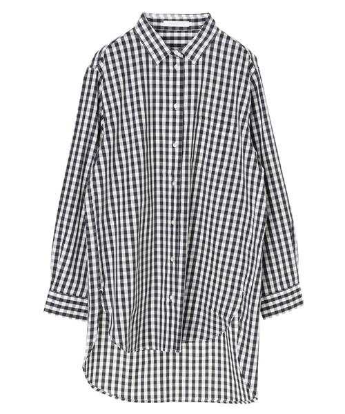 AMERICAN HOLIC(アメリカンホリック)の「前後差シャツチュニック *(シャツ/ブラウス・レディース・オフホワイト/ブルー系その他4/その他5/ストライプ・M/L)」の11枚目の写真