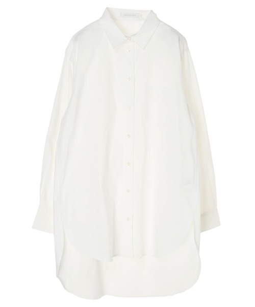 AMERICAN HOLIC(アメリカンホリック)の「前後差シャツチュニック *(シャツ/ブラウス・レディース・オフホワイト/ブルー系その他4/その他5/ストライプ・M/L)」の6枚目の写真