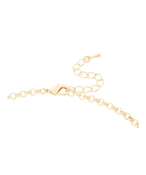 AMERICAN HOLIC（アメリカンホリック）の「ダブルサークルプレートネックレス（ネックレス・レディース・ベージュ・FREE）」の3枚目の写真