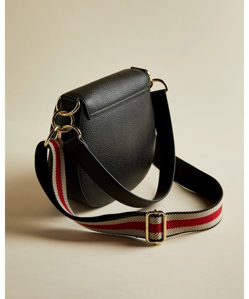 Ted Baker（テッドベーカー）の「AMALI 丸型クロスボディバッグ ブラック&ベージュ（ショルダーバッグ）」 WEAR