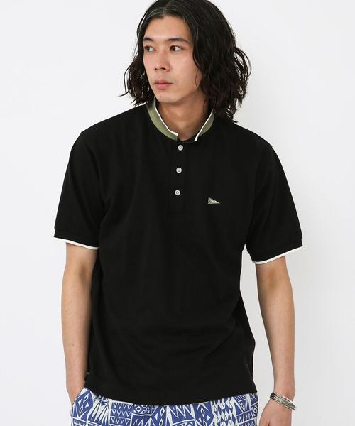 coen（コーエン）の「鹿の子レギュラーポロシャツ（ポロシャツ・メンズ・ブラック/ホワイト/ベージュ・X-LARGE/LARGE/MEDIUM/SMALL）」の13枚目の写真
