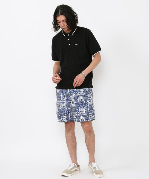 coen（コーエン）の「鹿の子レギュラーポロシャツ（ポロシャツ・メンズ・ブラック/ホワイト/ベージュ・X-LARGE/LARGE/MEDIUM/SMALL）」の19枚目の写真