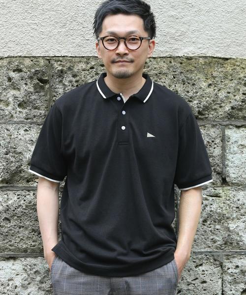 coen（コーエン）の「鹿の子レギュラーポロシャツ（ポロシャツ・メンズ・ブラック/ホワイト/ベージュ・X-LARGE/LARGE/MEDIUM/SMALL）」の18枚目の写真