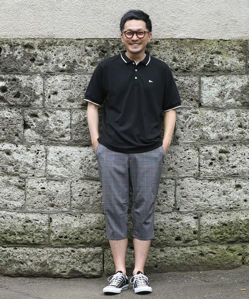 coen（コーエン）の「鹿の子レギュラーポロシャツ（ポロシャツ・メンズ・ブラック/ホワイト/ベージュ・X-LARGE/LARGE/MEDIUM/SMALL）」の17枚目の写真