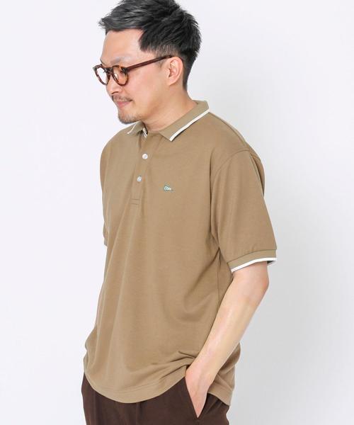 coen（コーエン）の「鹿の子レギュラーポロシャツ（ポロシャツ・メンズ・ブラック/ホワイト/ベージュ・X-LARGE/LARGE/MEDIUM/SMALL）」の11枚目の写真