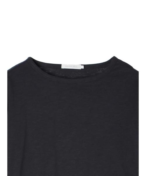 AMERICAN HOLIC(アメリカンホリック)の「7分袖クルーネックゆるカットプルオーバー1 *●(Tシャツ/カットソー・レディース・ベージュ/ネイビー/オフホワイト・M/L)」の10枚目の写真