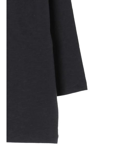 AMERICAN HOLIC(アメリカンホリック)の「7分袖クルーネックゆるカットプルオーバー1 *●(Tシャツ/カットソー・レディース・ベージュ/ネイビー/オフホワイト・M/L)」の9枚目の写真