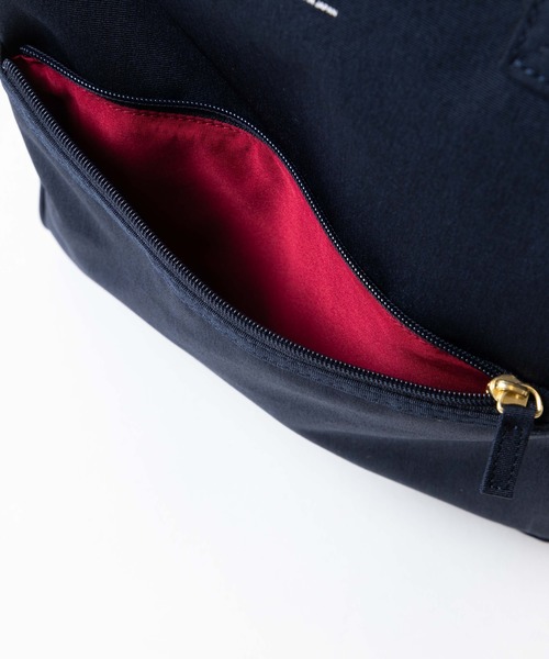 anello（アネロ）の「WEGO/anello GRANDE 軽量撥水杢調ポリ口金リュック（バックパック/リュック・メンズ・ブラック/ベージュ/ネイビー/ピンク・FREE）」の5枚目の写真