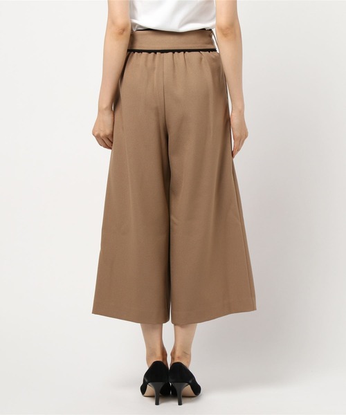 Tiara（ティアラ）の「バイカラーベルトワイドパンツ（その他パンツ・レディース・アイボリー/キャメル/ブラック・S/M）」の21枚目の写真