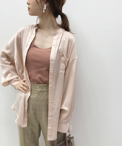 one after another NICE CLAUP(ワンアフターアナザーナイスクラップ)の「センタータックカラースラックス(スラックス・レディース・ベージュ系その他/ピンク系その他/チェック・SMALL/MEDIUM)」の19枚目の写真