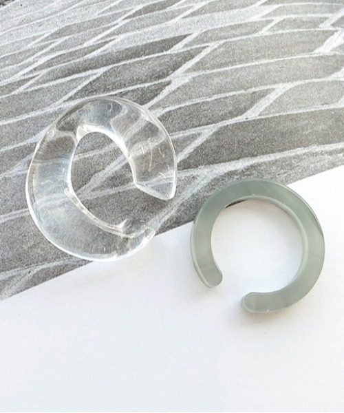 apres jour mignon（アプレジュールミニョン）の「【apresjour mignon×ARIAZ】アソート変形カラーイヤカフ（イヤリング・レディース・A/B/C/D/E/F/G/H・ONESIZE）」の3枚目の写真