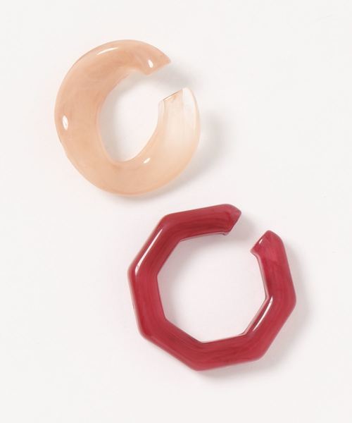 apres jour mignon（アプレジュールミニョン）の「【apresjour mignon×ARIAZ】アソート変形カラーイヤカフ（イヤリング・レディース・A/B/C/D/E/F/G/H・ONESIZE）」の10枚目の写真