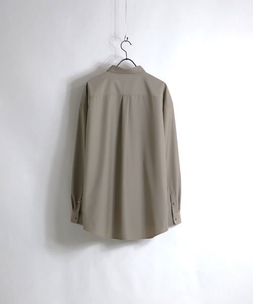 Confirm(コンファーム)の「Confirm / コンファーム TR CPOビッグシルエットシャツ(シャツ/ブラウス・メンズ・ベージュ/ブラウン/ミント/ベージュ系その他・FREE)」の5枚目の写真