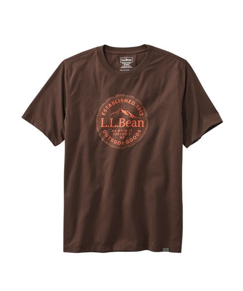 L.L.Bean(エルエルビーン)の「ハンターズ・グラフィック・ティ 米国フィット・レギュラー(Tシャツ/カットソー・メンズ・ネイビー/ブラウン/グレー/グリーン・SMALL/MEDIUM/LARGE/X-LARGE)」の3枚目の写真