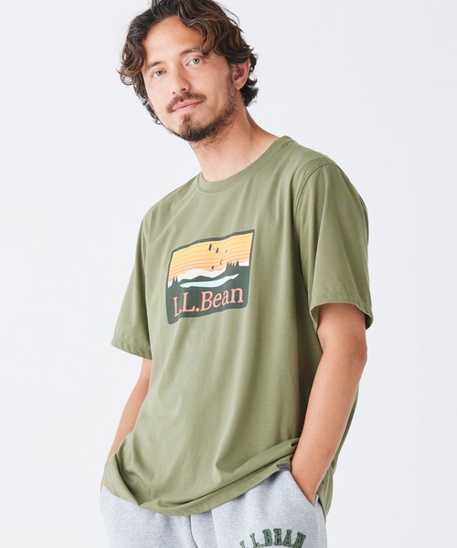 L.L.Bean(エルエルビーン)の「ハンターズ・グラフィック・ティ 米国フィット・レギュラー(Tシャツ/カットソー・メンズ・ネイビー/ブラウン/グレー/グリーン・SMALL/MEDIUM/LARGE/X-LARGE)」の12枚目の写真