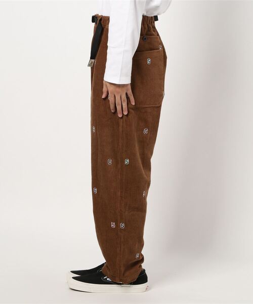 go slow caravan(ゴースローキャラバン)の「コーデュロイ総刺繍 7pokeイージーパンツ(その他パンツ・メンズ・ベージュ/ネイビー・MEDIUM/LARGE/X-LARGE)」の4枚目の写真