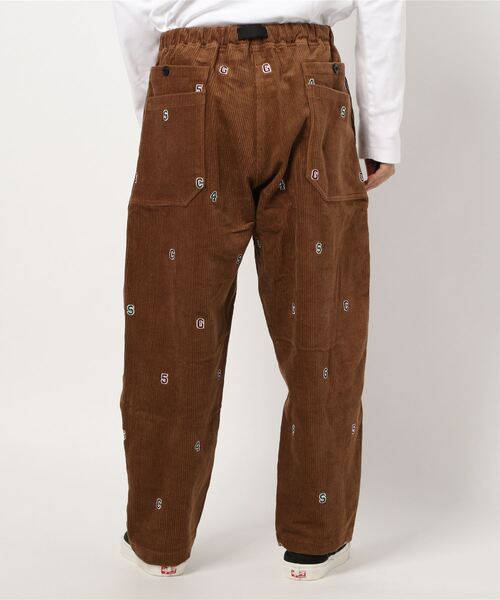 go slow caravan(ゴースローキャラバン)の「コーデュロイ総刺繍 7pokeイージーパンツ(その他パンツ・メンズ・ベージュ/ネイビー・MEDIUM/LARGE/X-LARGE)」の3枚目の写真
