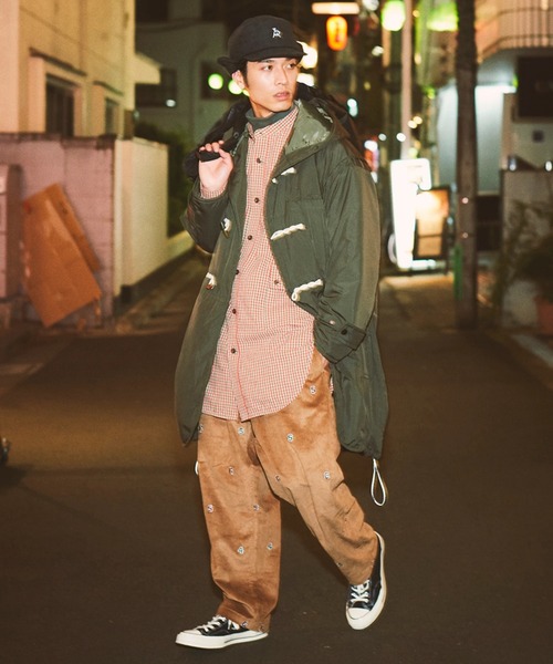 go slow caravan(ゴースローキャラバン)の「コーデュロイ総刺繍 7pokeイージーパンツ(その他パンツ・メンズ・ベージュ/ネイビー・MEDIUM/LARGE/X-LARGE)」の11枚目の写真