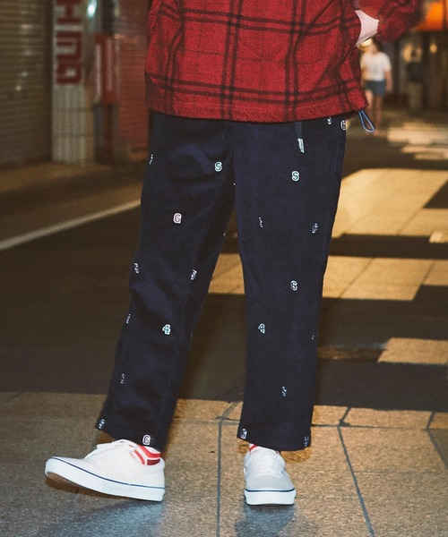 go slow caravan(ゴースローキャラバン)の「コーデュロイ総刺繍 7pokeイージーパンツ(その他パンツ・メンズ・ベージュ/ネイビー・MEDIUM/LARGE/X-LARGE)」の20枚目の写真