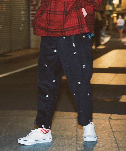 go slow caravan(ゴースローキャラバン)の「コーデュロイ総刺繍 7pokeイージーパンツ(その他パンツ・メンズ・ベージュ/ネイビー・MEDIUM/LARGE/X-LARGE)」の21枚目の写真