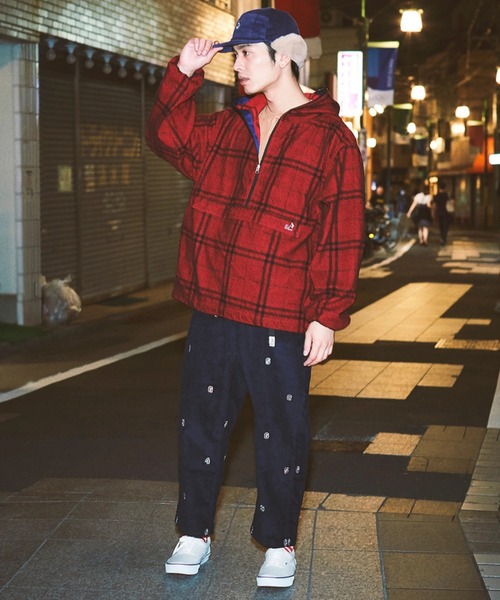 go slow caravan(ゴースローキャラバン)の「コーデュロイ総刺繍 7pokeイージーパンツ(その他パンツ・メンズ・ベージュ/ネイビー・MEDIUM/LARGE/X-LARGE)」の22枚目の写真