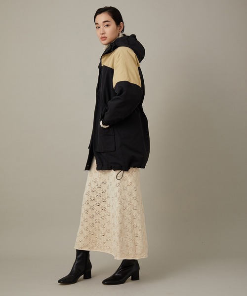 ◆sasa◆美品♡SLOBE IENA【MEYAME】 パーカーコート SLOBE IENA スローブイエナMEYANE メヤメパーカーコートピンク