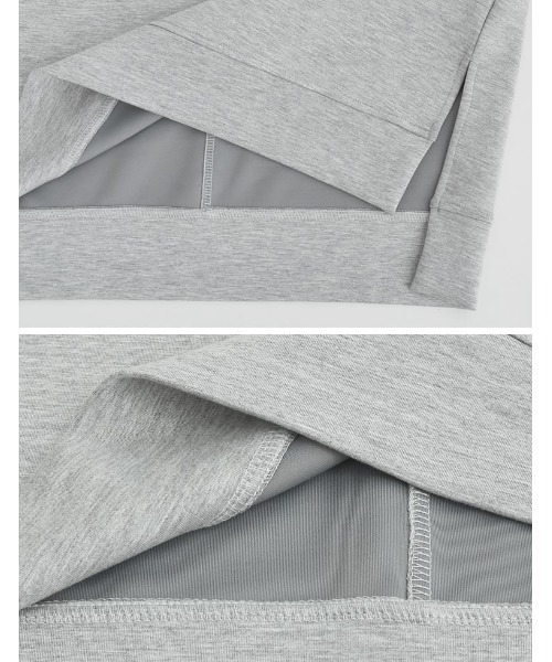 Re:EDIT（リエディ）の「[累計販売枚数2.2万枚][お気に入り数1.8万突破！][イージーケア]オーバーサイズダンボールパーカー（パーカー・レディース・カーキ/アイボリー/モカ/杢グレー/ブラック/ブラウン・MEDIUM/LARGE）」の9枚目の写真