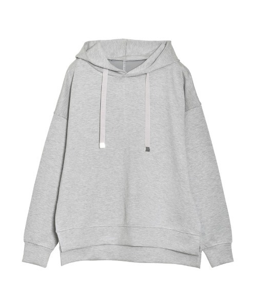 Re:EDIT（リエディ）の「[累計販売枚数2.2万枚][お気に入り数1.8万突破！][イージーケア]オーバーサイズダンボールパーカー（パーカー・レディース・カーキ/アイボリー/モカ/杢グレー/ブラック/ブラウン・MEDIUM/LARGE）」の11枚目の写真