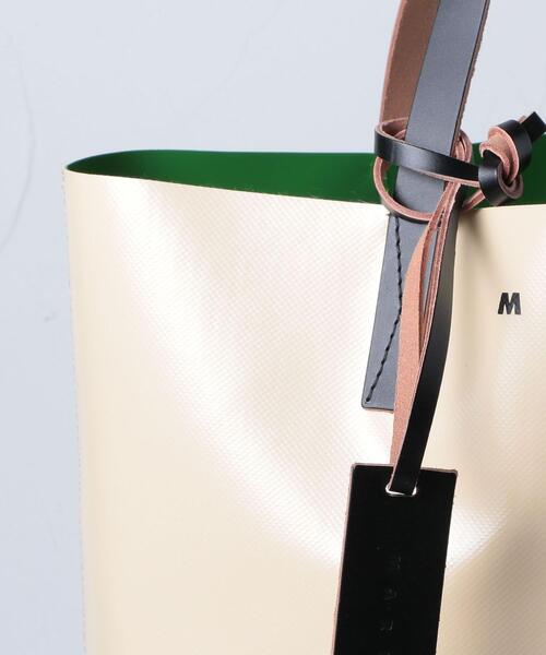 MARNI(マルニ)の「<MARNI(マルニ)> TRIBECATOTE NS1■■■(トートバッグ・メンズ・ナチュラル/ブラック/レッド/ダークブラウン・FREE)」の9枚目の写真