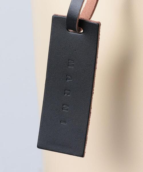 MARNI(マルニ)の「<MARNI(マルニ)> TRIBECATOTE NS1■■■(トートバッグ・メンズ・ナチュラル/ブラック/レッド/ダークブラウン・FREE)」の11枚目の写真