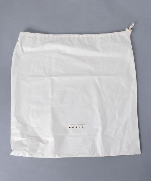 MARNI(マルニ)の「<MARNI(マルニ)> TRIBECATOTE NS1■■■(トートバッグ・メンズ・ナチュラル/ブラック/レッド/ダークブラウン・FREE)」の13枚目の写真