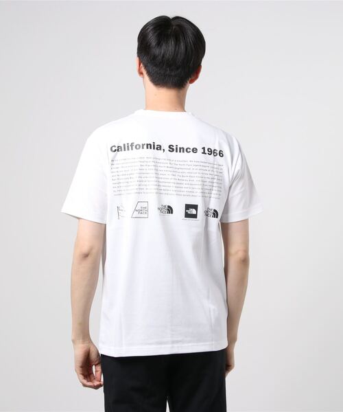 THE NORTH FACE（ザノースフェイス）の「THE NORTH FACE S/S HISTORICAL LOGO TEE / ザ・ノース・フェイス ショートスリーブ ヒストリカル ロゴ ティー（Tシャツ/カットソー・メンズ・オレンジ/オリーブ/ブラック/ホワイト・S/M/L/XL）」の6枚目の写真