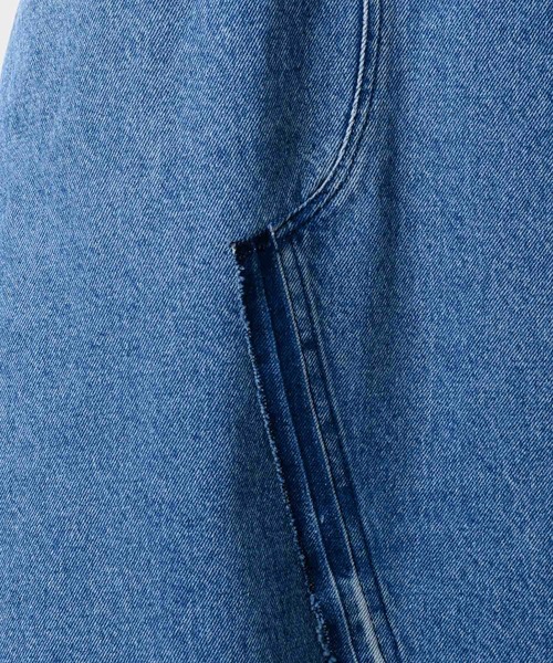 LA BELLE ETUDE（ラベルエチュード）の「【Belle vintage】チュールドッキングデニムサロペ（ジャンパースカート・レディース・ホワイト/ブラック/ブルー・1/0）」の19枚目の写真