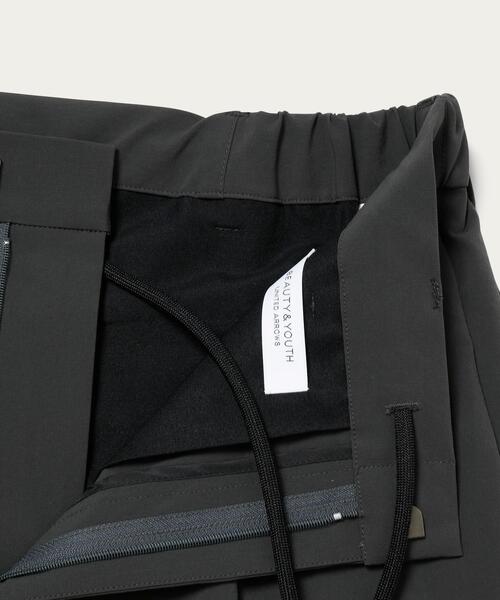 By Beauty Youth レインドロップ 2w ナイロン その他パンツ 1p テーパードパンツ セットアップ対応 ナイロン その他パンツ Beauty Youth United Arrows ビューティアンドユースユナイテッドアローズ のファッション